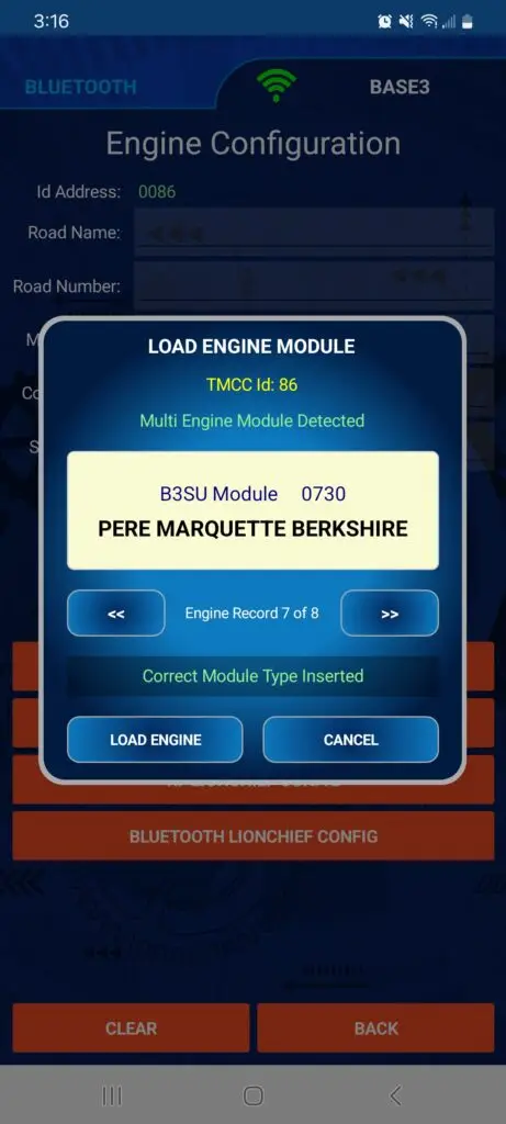 Cab3 MEM Module Import