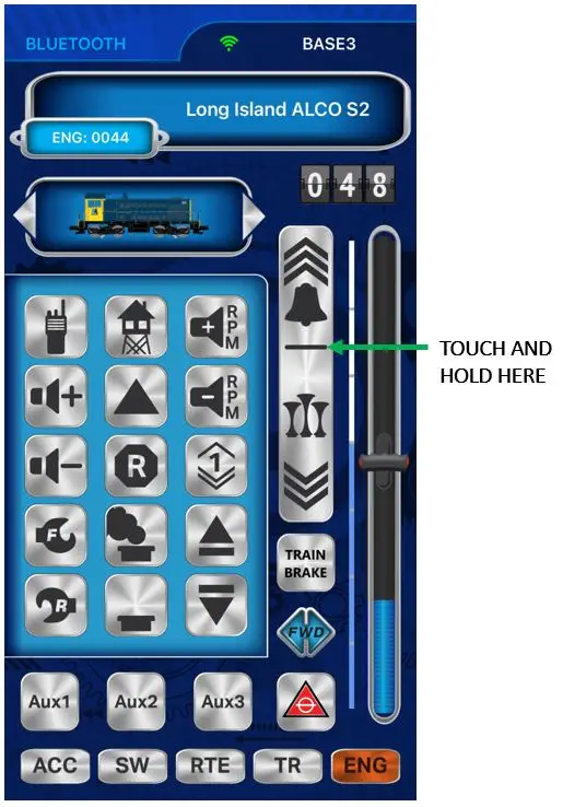 Cab3 Homescreen Warning Sound Controller Finger Placement